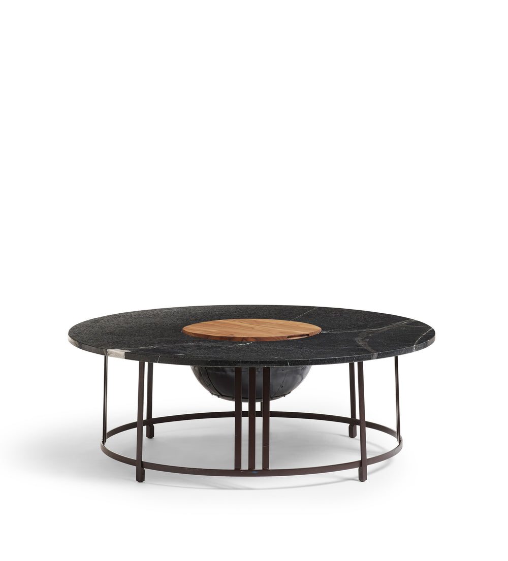 Grannus Fire Pit - Ebony