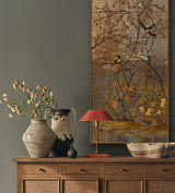 Grisewood Table Lamp and Shade - Loganberry