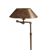 Grisewood Task Floor Lamp - Antique Brass