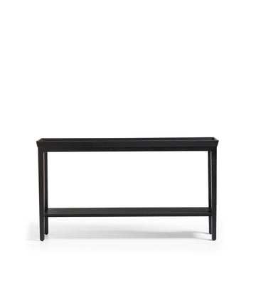 Gustavian Console Table - Jet