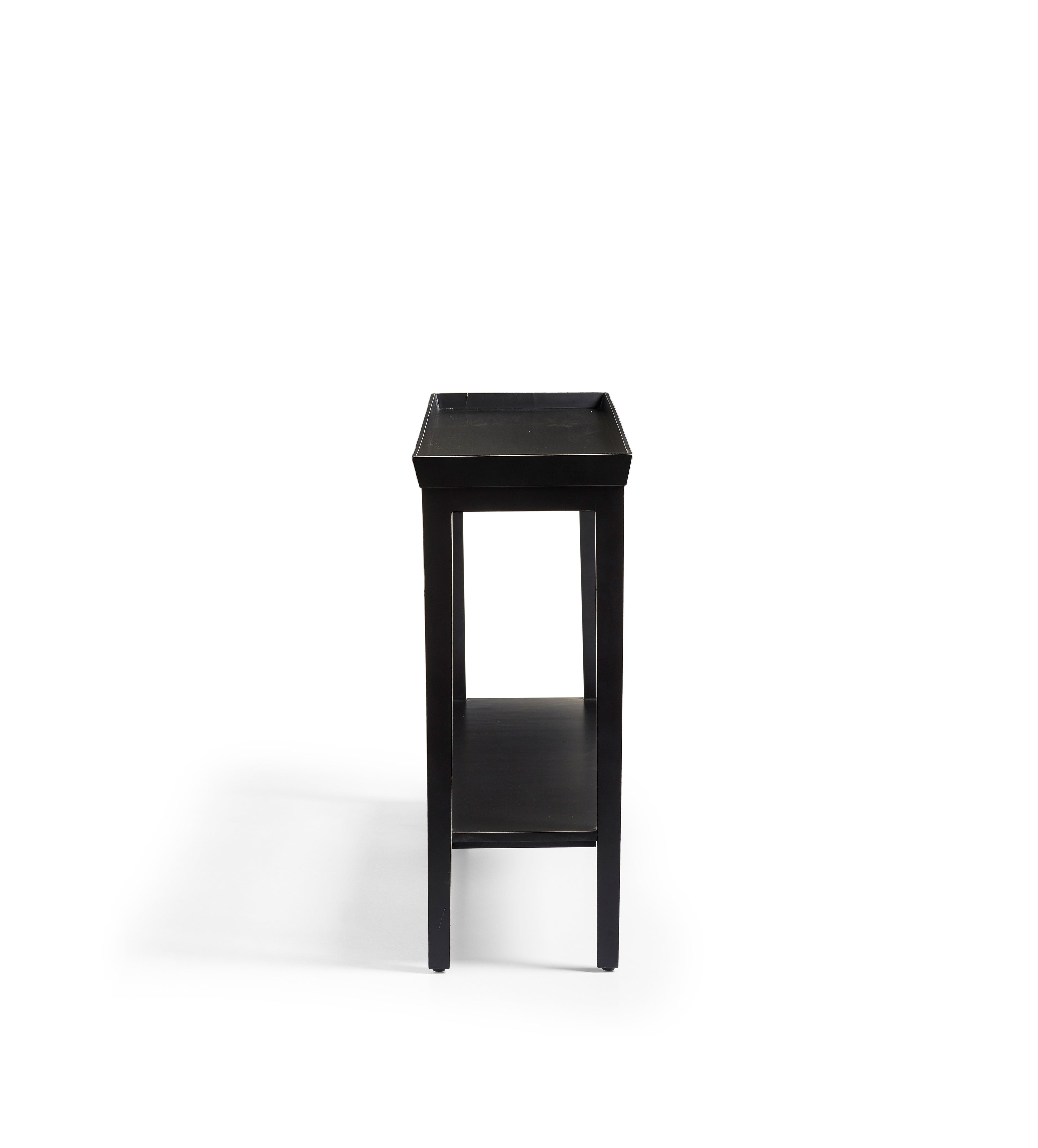Gustavian Console Table - Jet