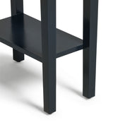 Gustavian Sofa Side Table - Petrol