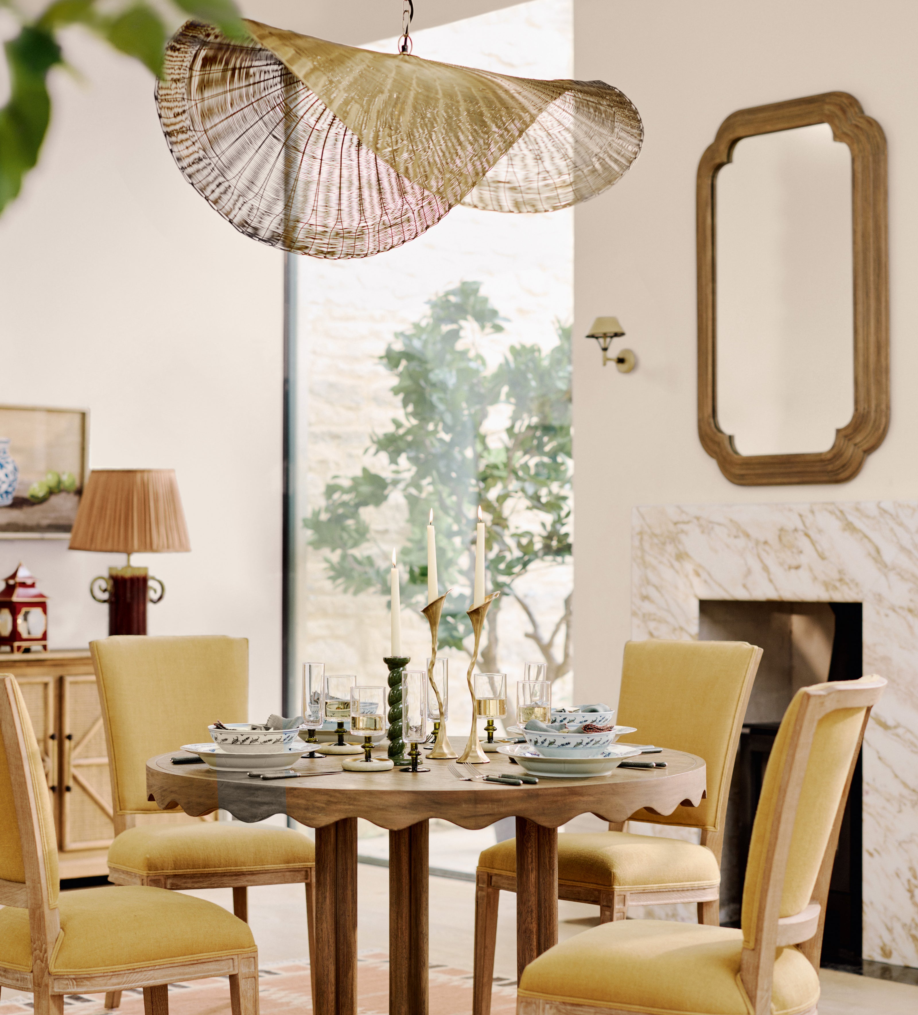 Hambling Wall Mirror - Natural