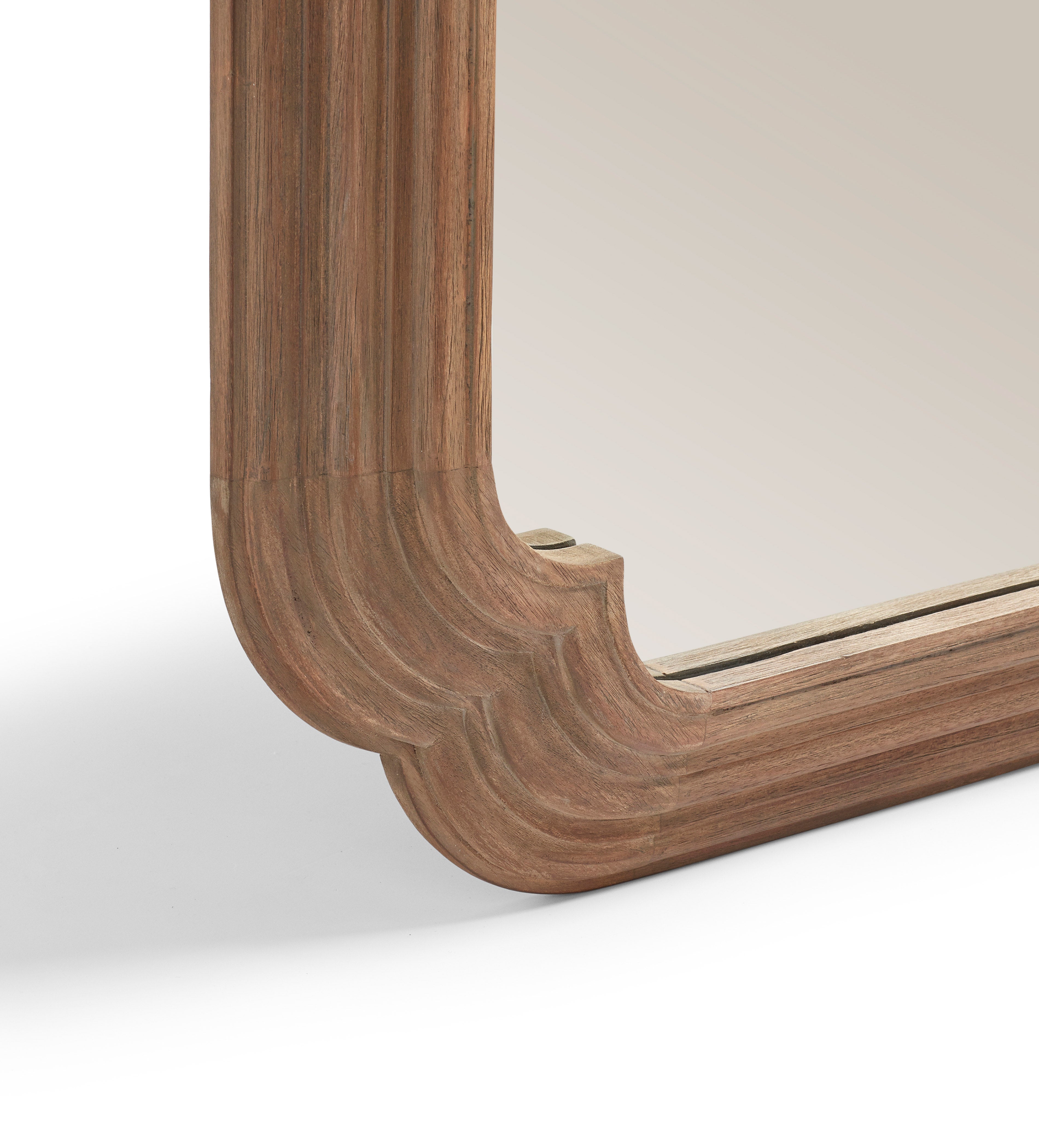 Hambling Wall Mirror - Natural | OKA