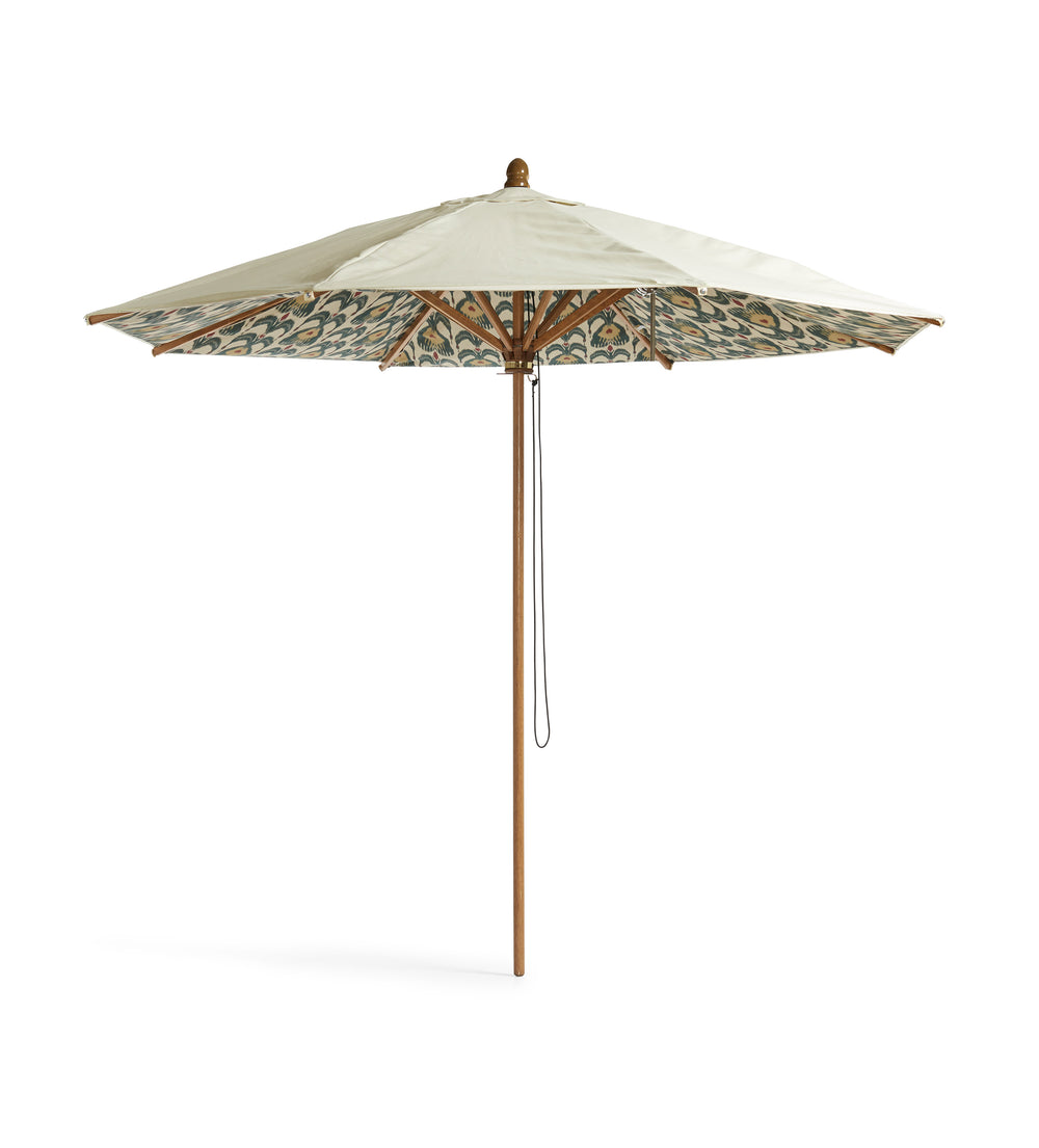 Hanway Garden Parasol - Bhukara Marine Blue