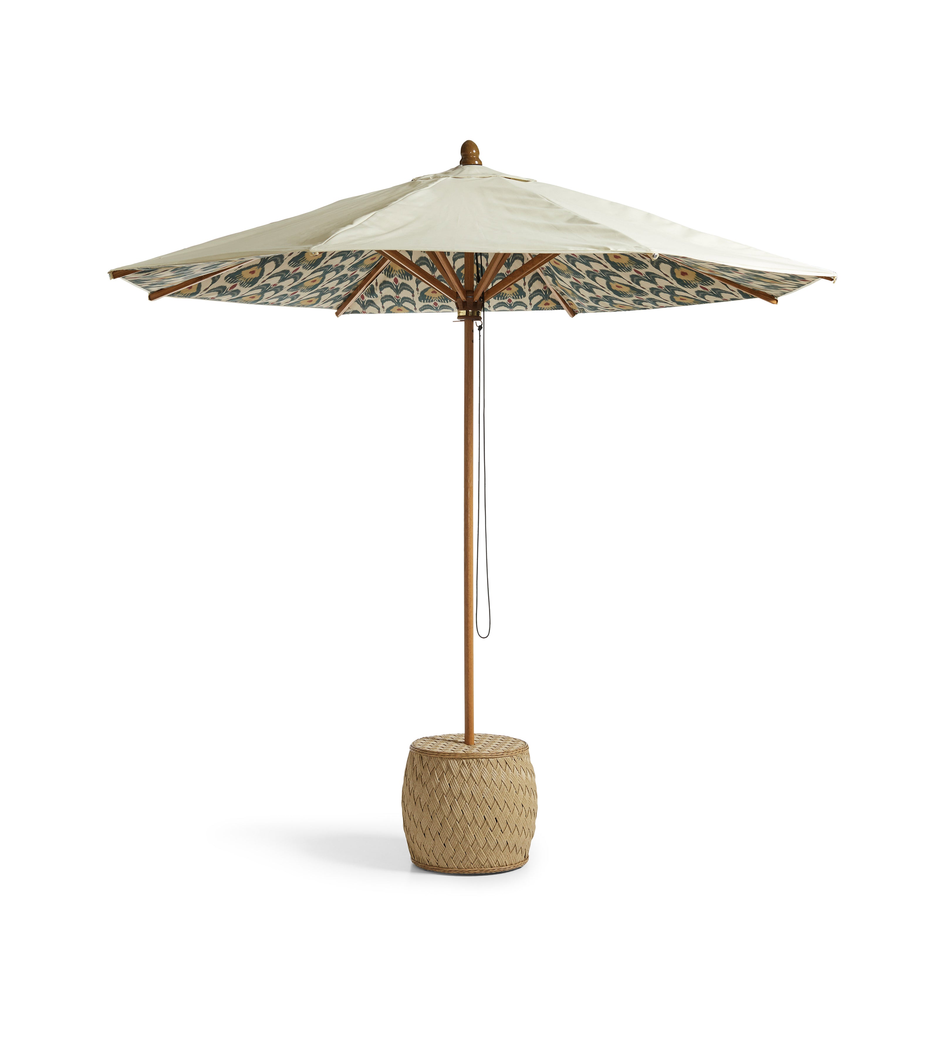 Hanway Garden Parasol - Bhukara Marine Blue