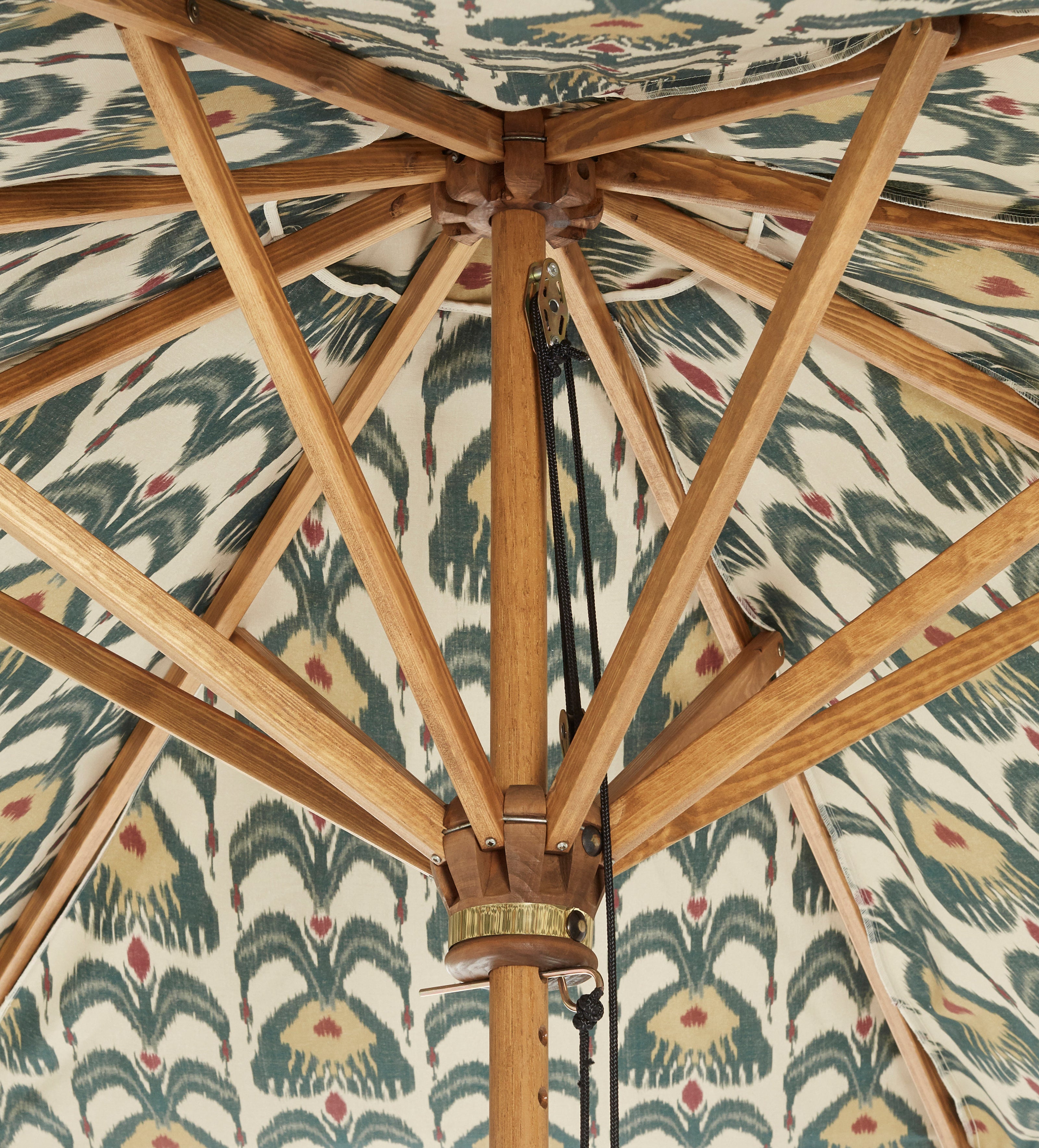 Hanway Garden Parasol - Bhukara Marine Blue