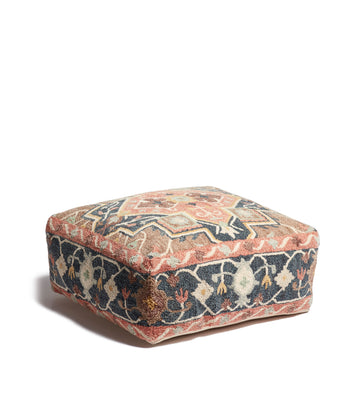 Haoma Floor Cushion - Midnight Blue