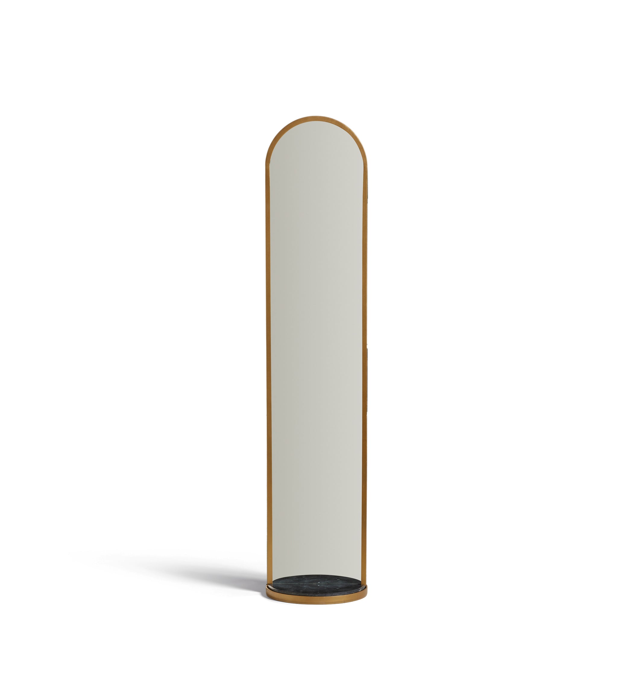 Hark Standing Mirror - Marble/Brass