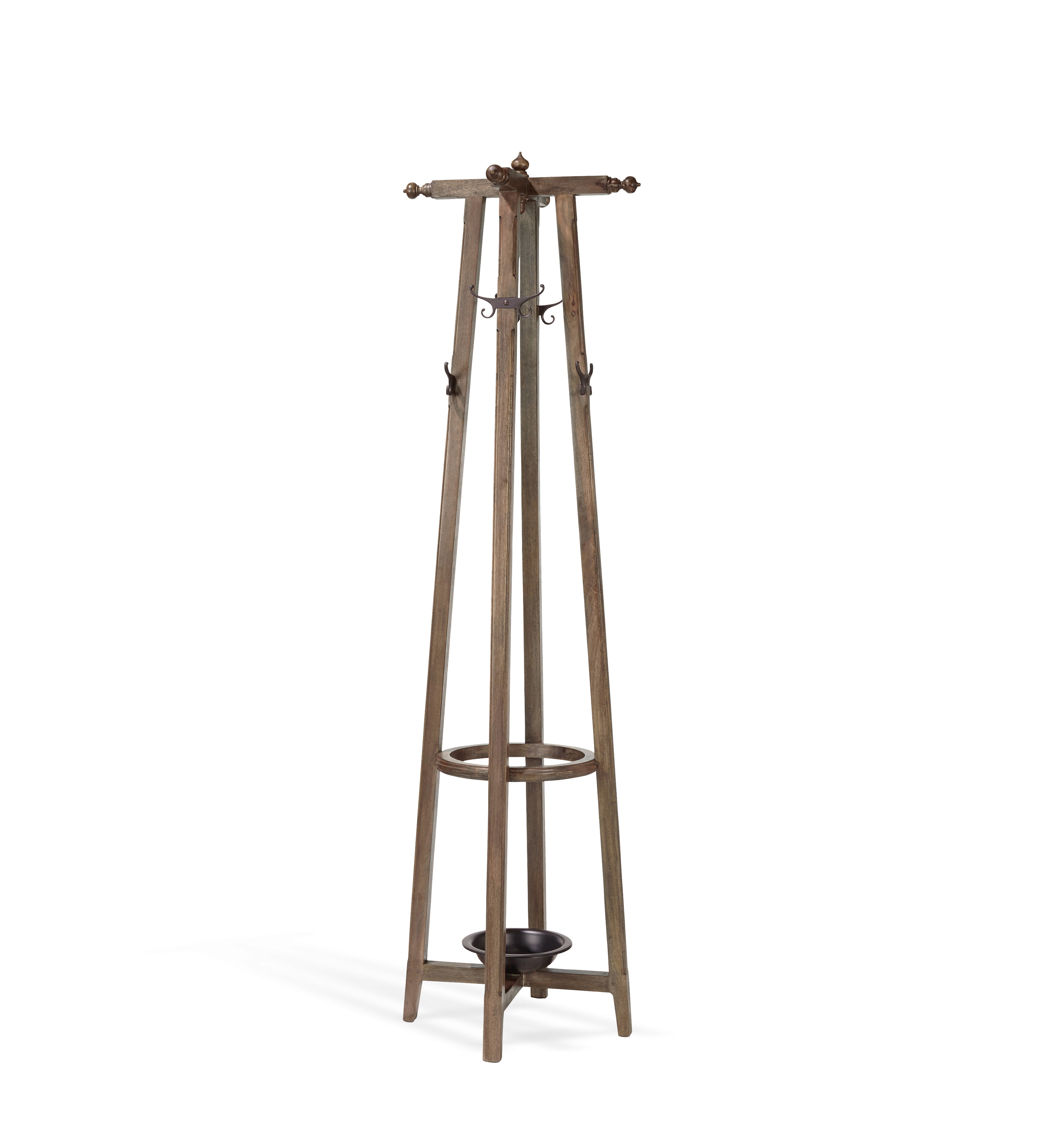 Harvard Coat Stand - Grey Brown
