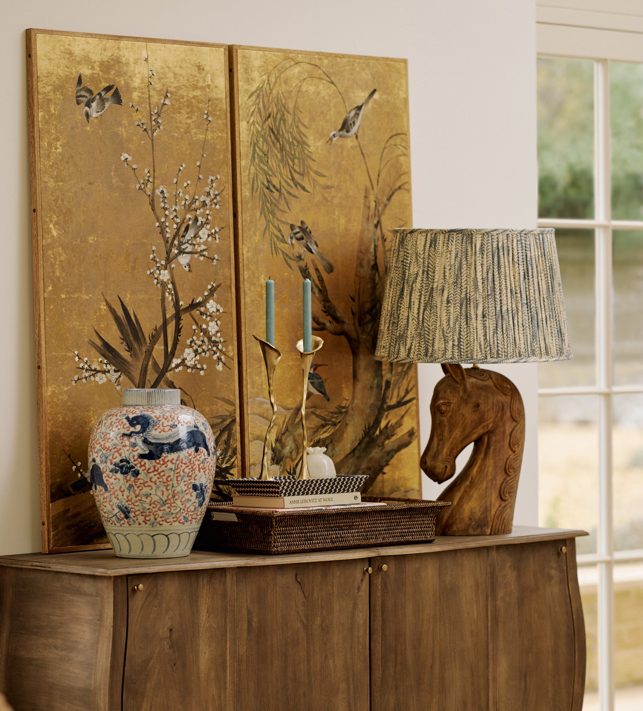 Haydock Table Lamp Base - Natural