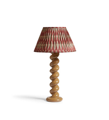 Henshall Table Lamp Base - Washed Orange