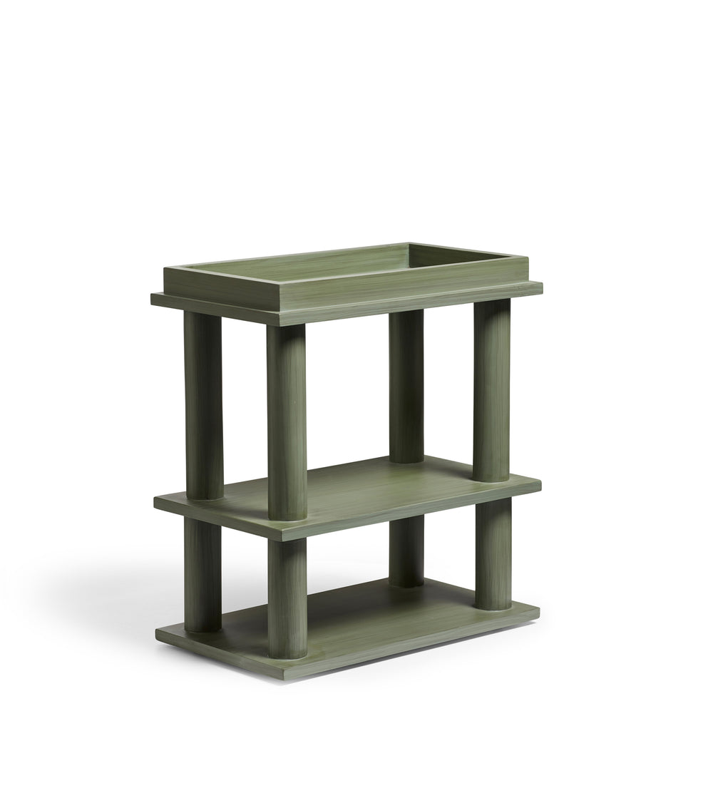 Herbert Sofa Side Table - Seafoam