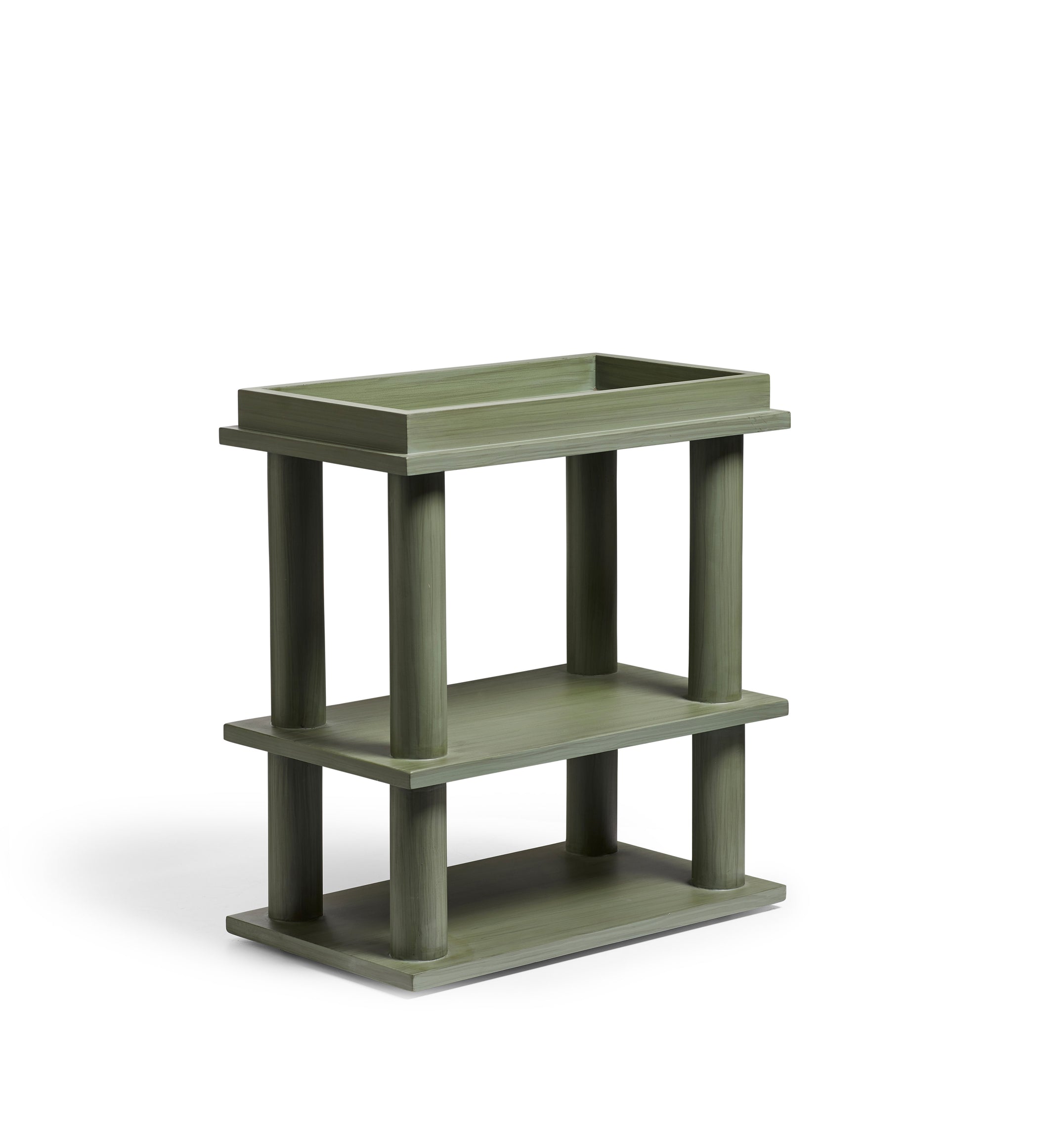 Herbert Sofa Side Table - Seafoam