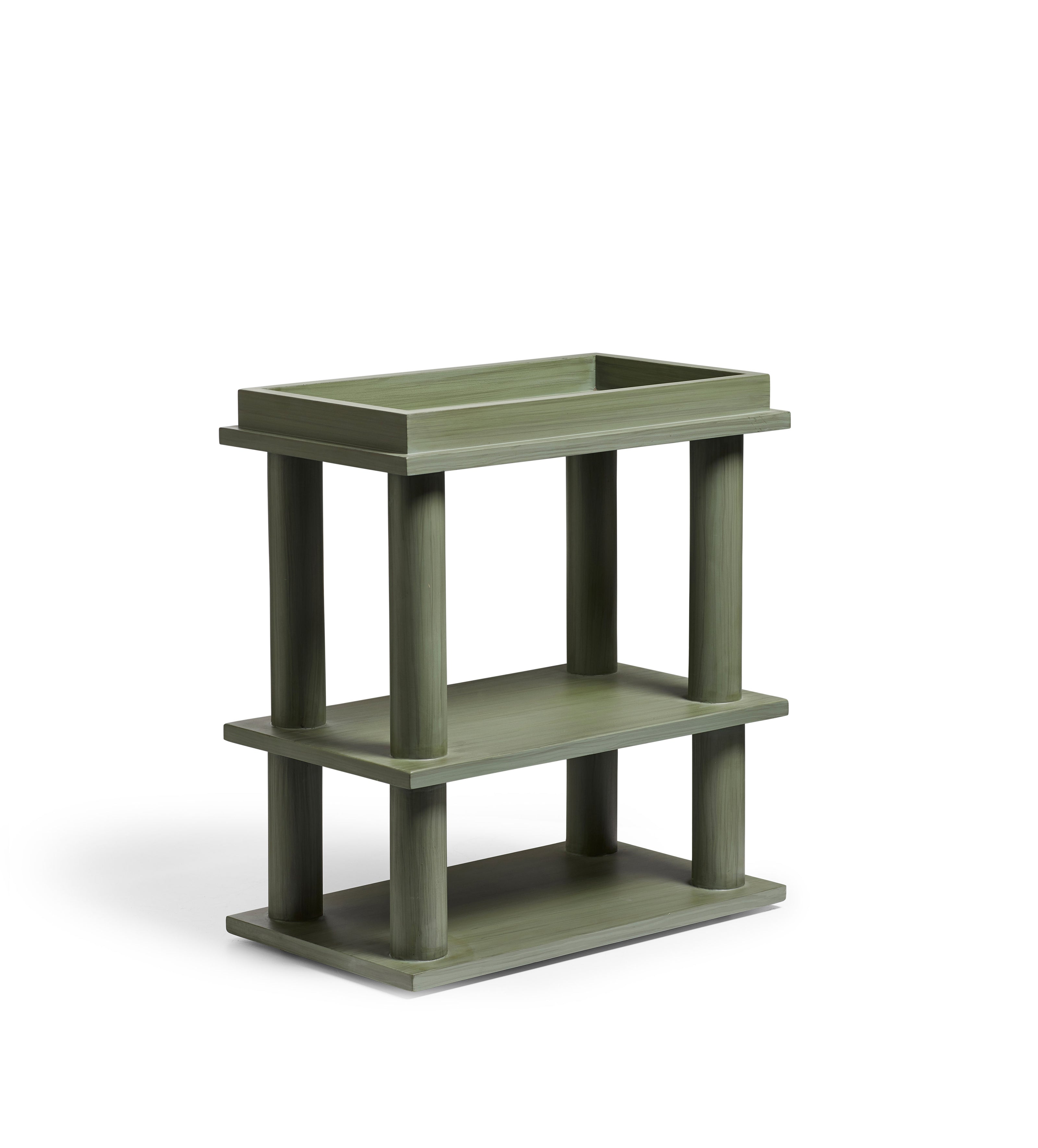 Herbert Sofa Side Table - Seafoam