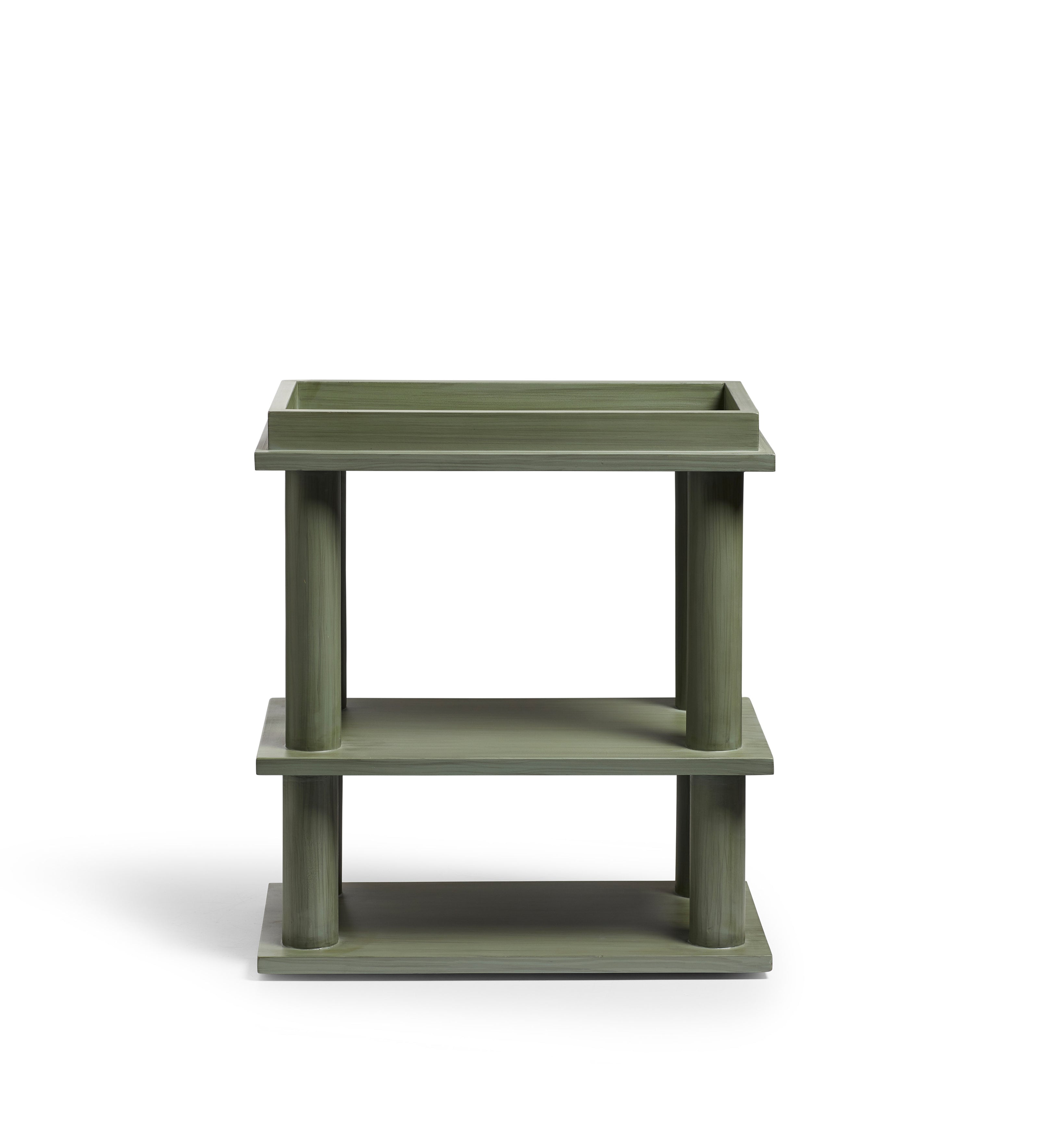 Herbert Sofa Side Table - Seafoam