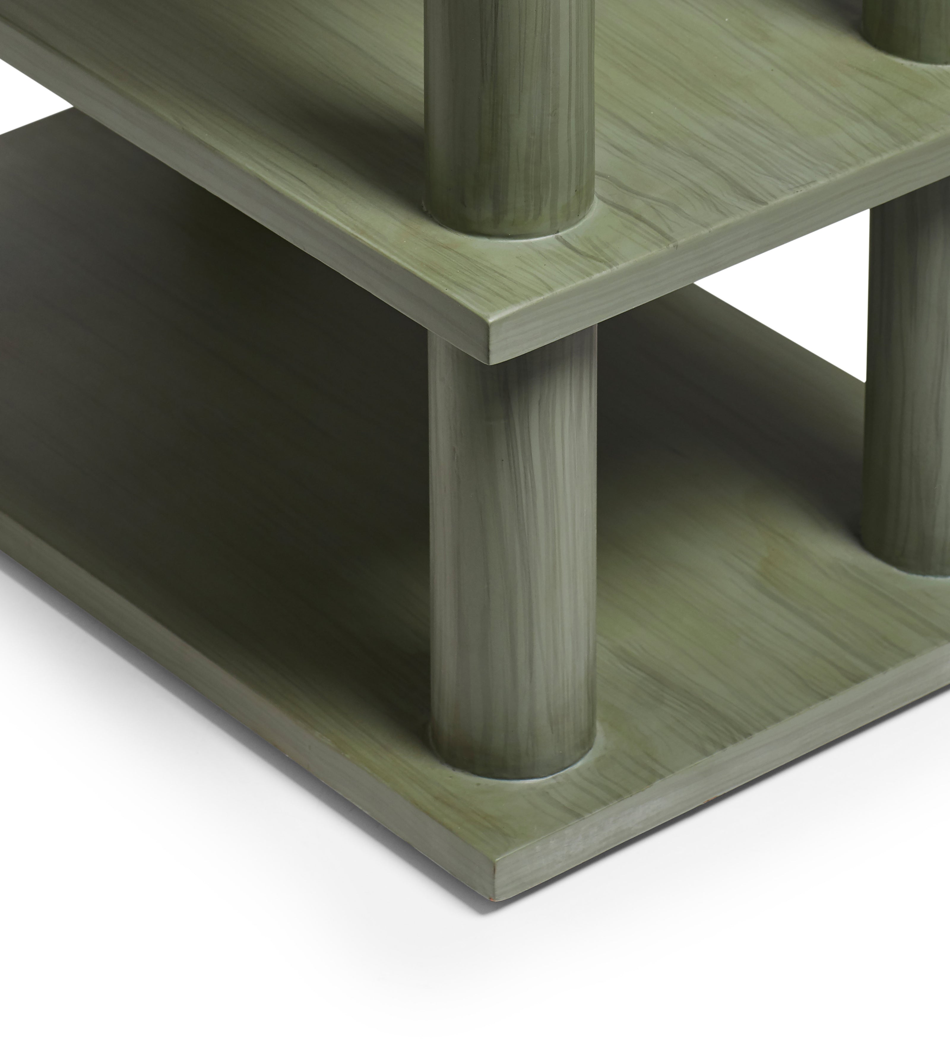 Herbert Sofa Side Table - Seafoam