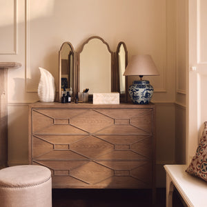 Hester Chest of Drawers - Bleached Oak | OKA