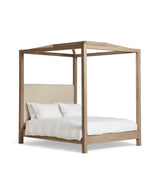 Hester Four-Poster Bed - Super King - Bleached Oak