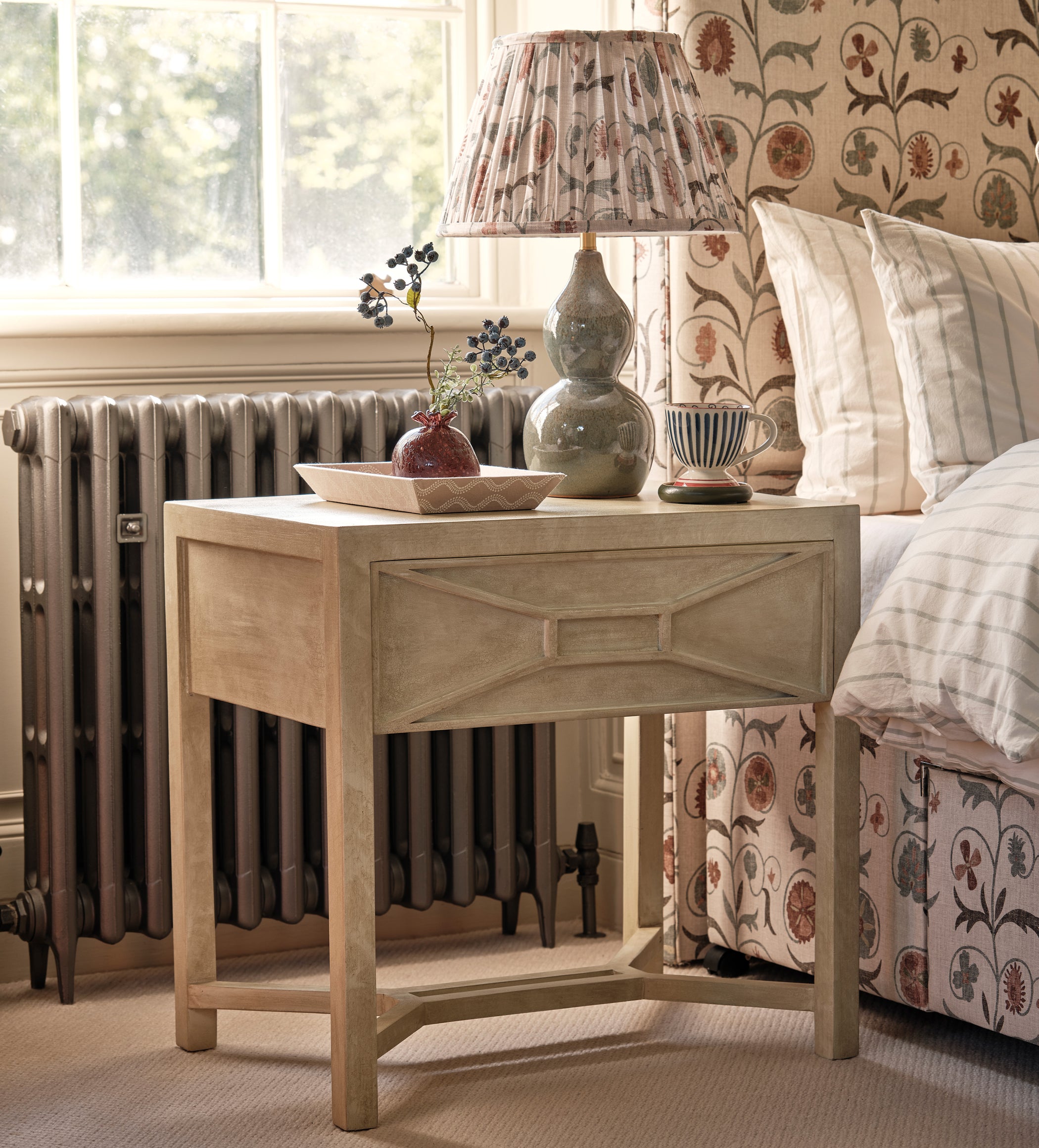 Hester Side Table  - Vellum