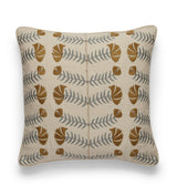 Highweald Cushion Cover - Ochre/Seafoam