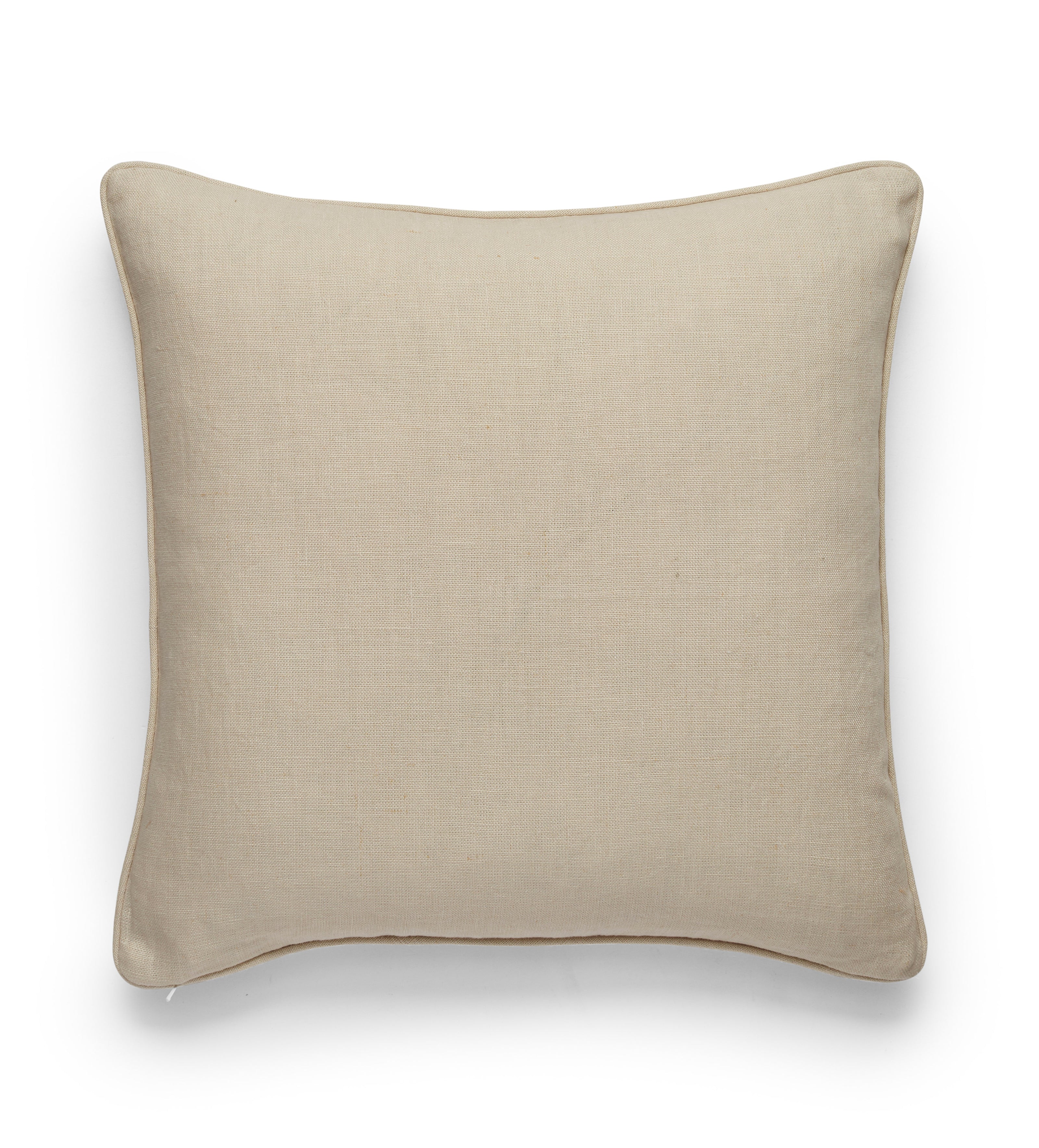 Highweald Cushion Cover - Ochre/Seafoam