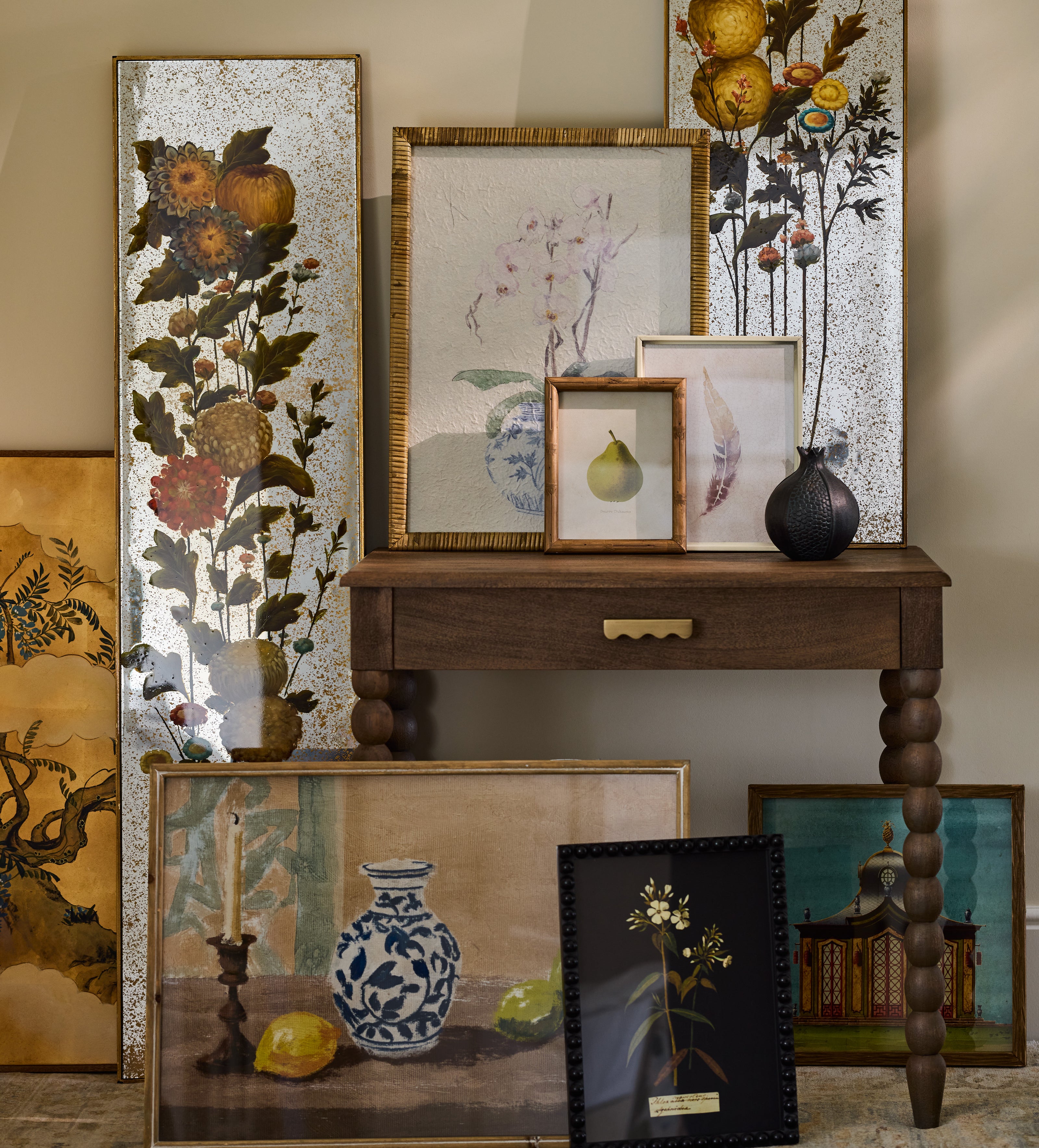 Hilltop Desk - Smoked Acacia