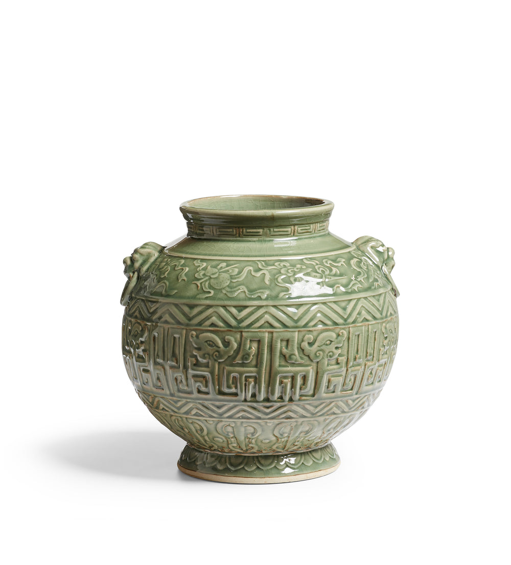 Hongshan Vase - Celadon