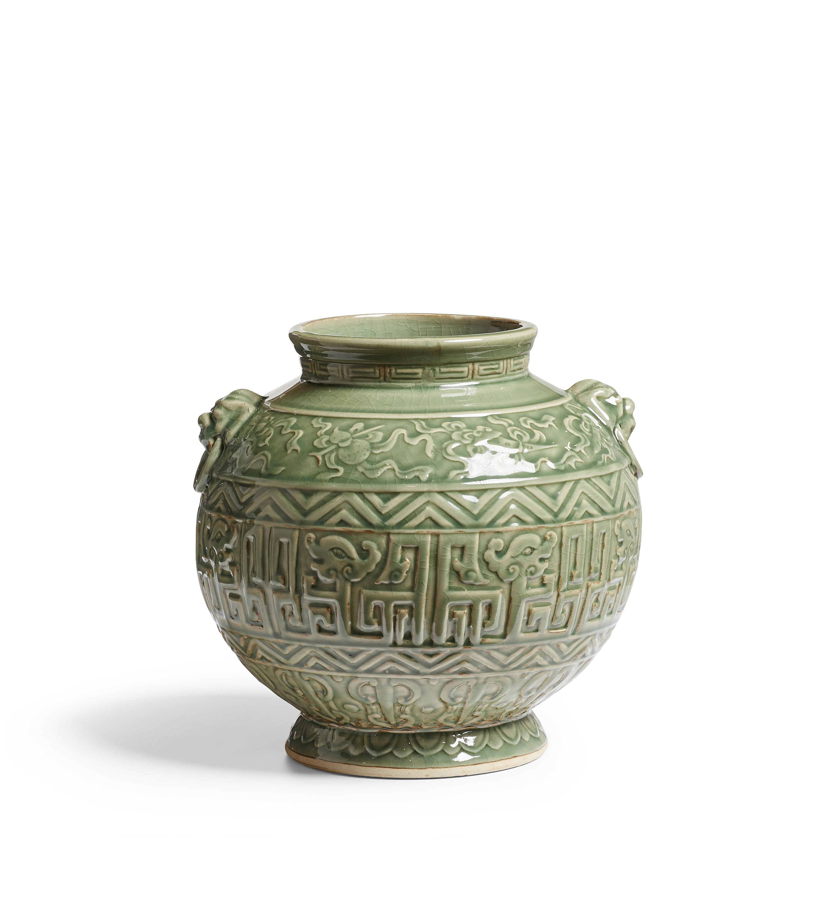 Hongshan Vase - Celadon