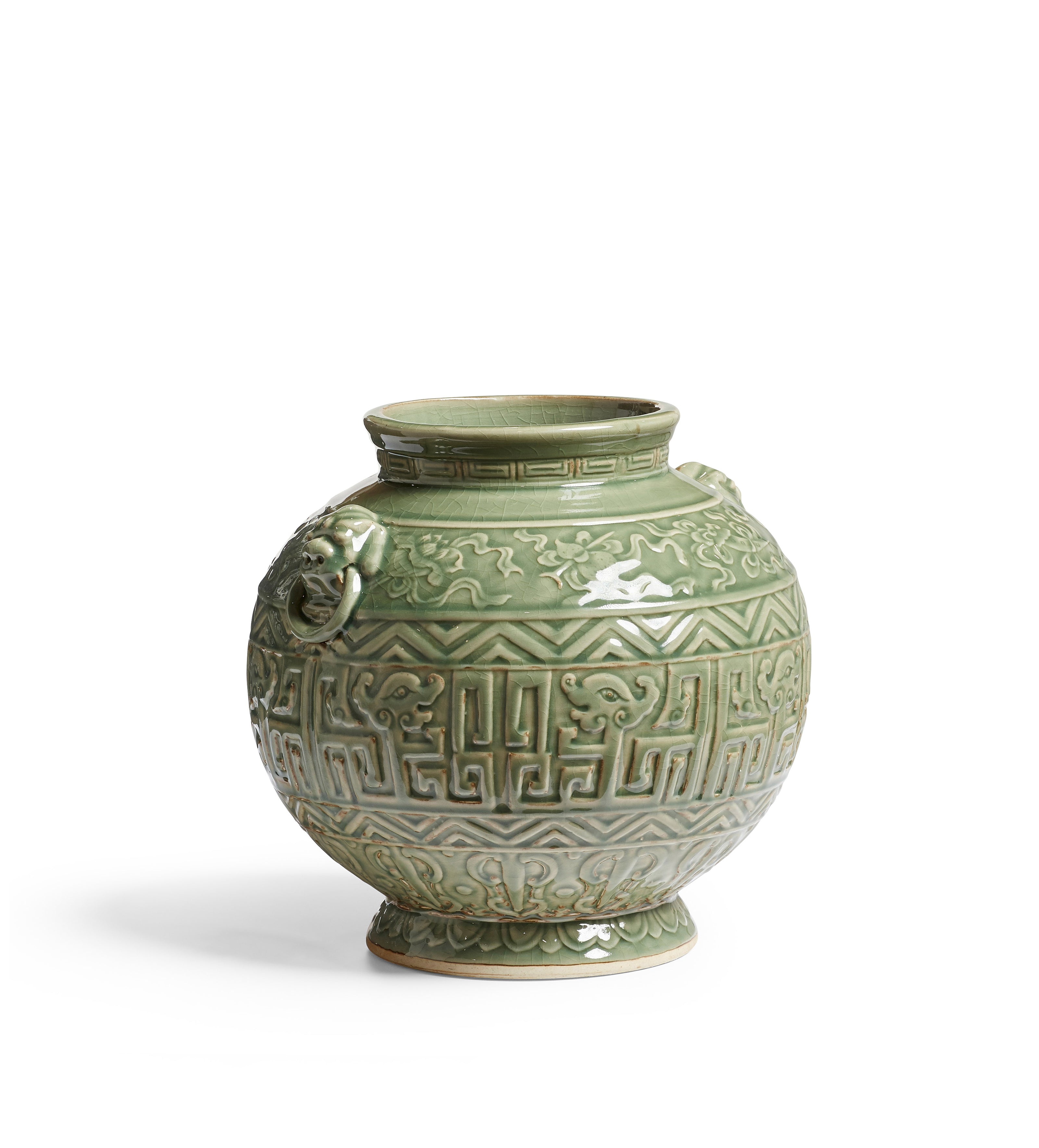 Hongshan Vase - Celadon