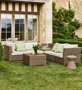Humphry Corner Set and Coffee Table - Bark