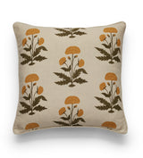 Imber Poppy Cushion Cover - Indian Yellow