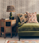 Imber Poppy Cushion Cover - Indian Yellow