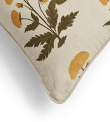 Imber Poppy Cushion Cover - Indian Yellow