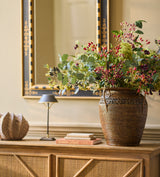 Indah Rattan Vase - Antique Brown