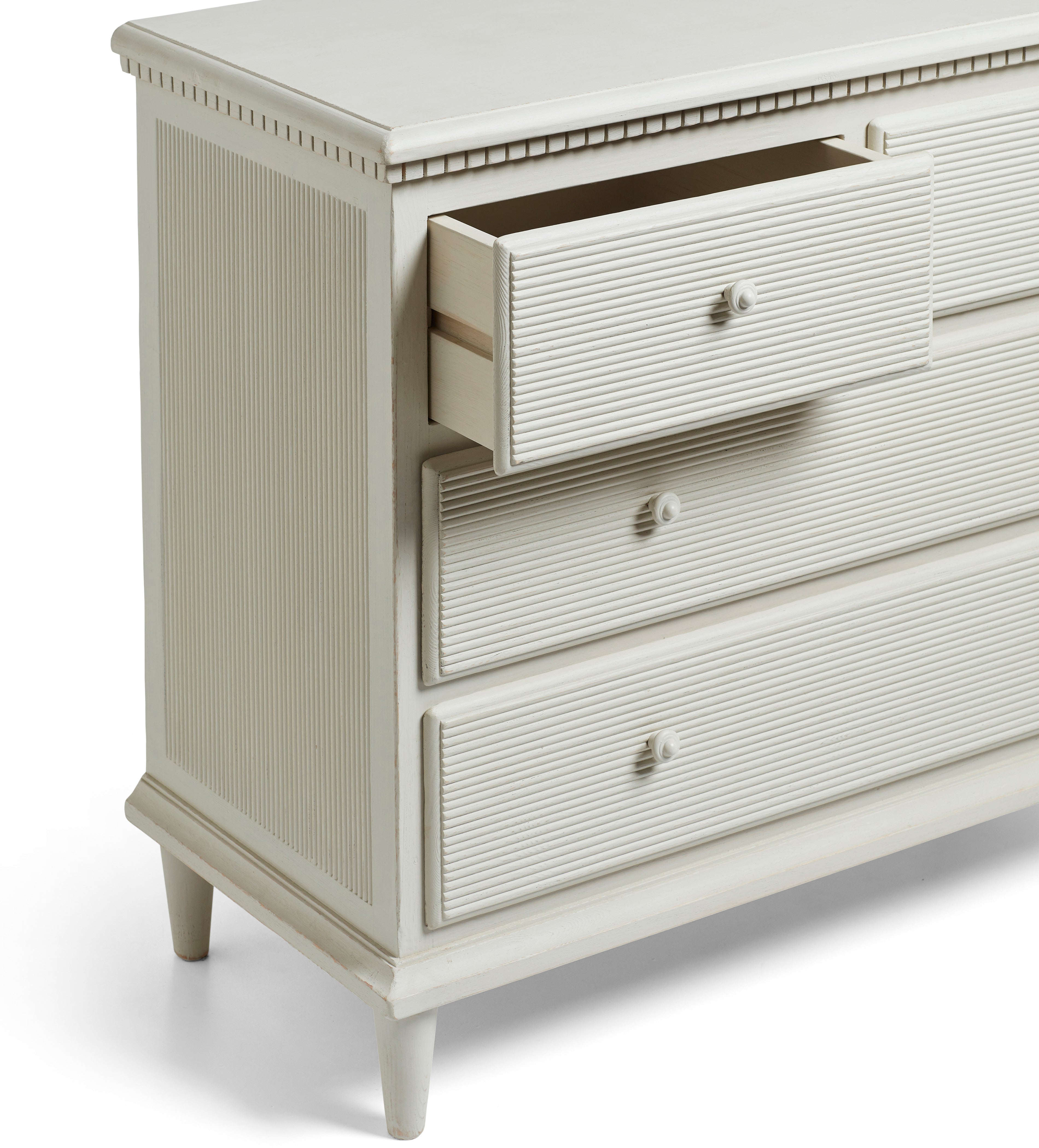 Ingrid Chest of Drawers - Chalk | OKA