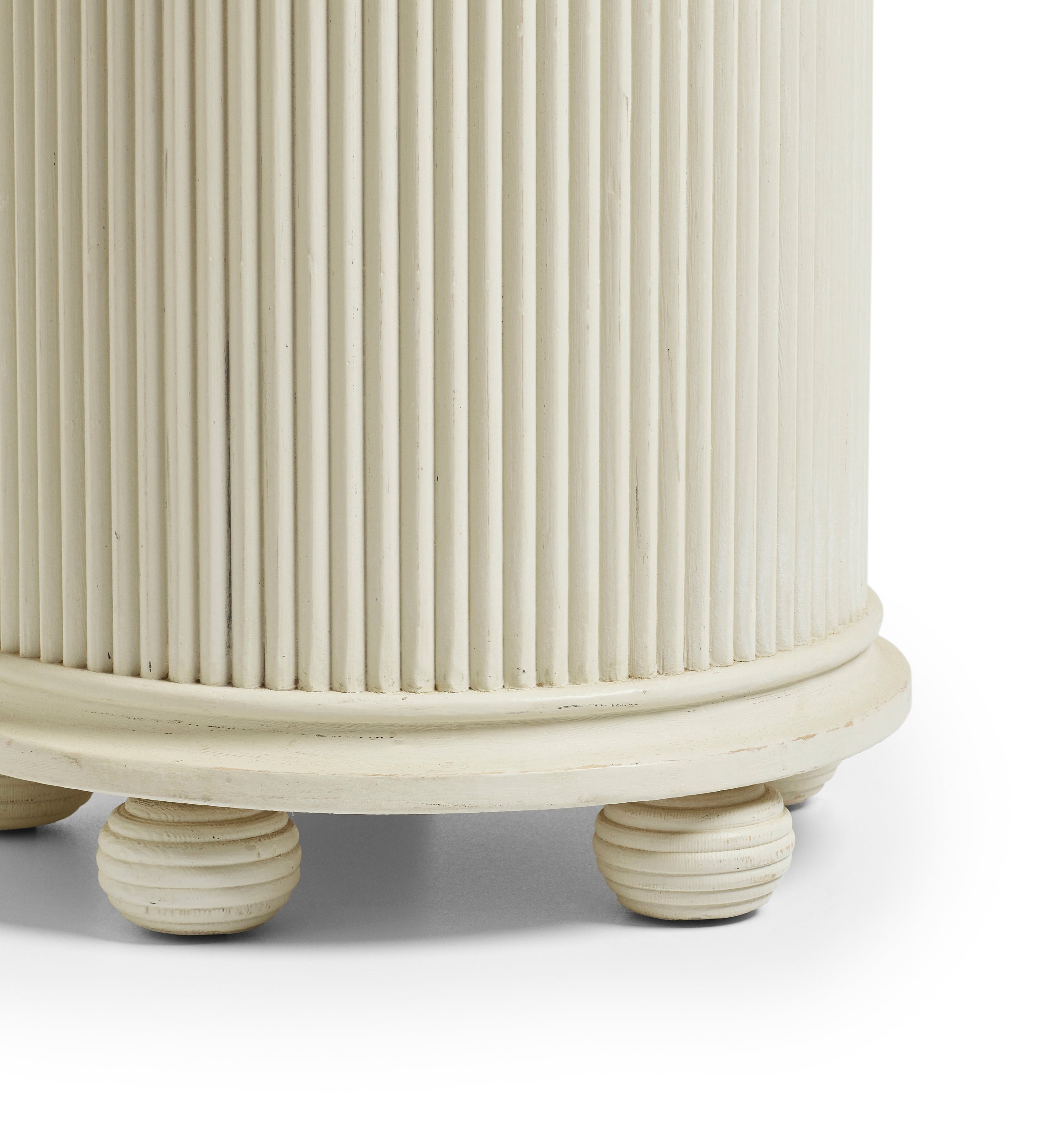 Ingrid Side Table - Chalk