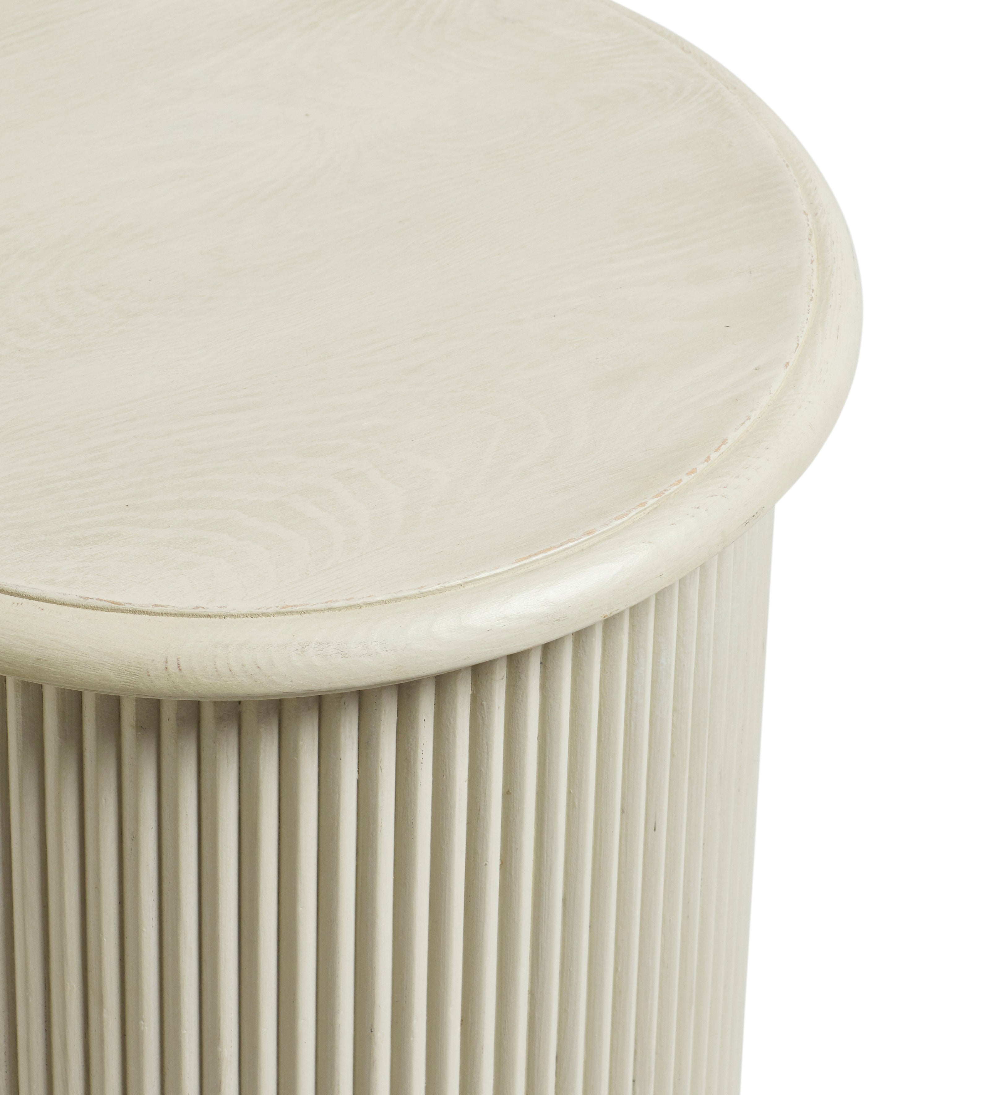 Ingrid Side Table - Chalk