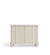 Ingrid Turned Bun Cabinet - Chalk