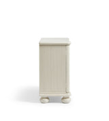 Ingrid Turned Bun Cabinet - Chalk