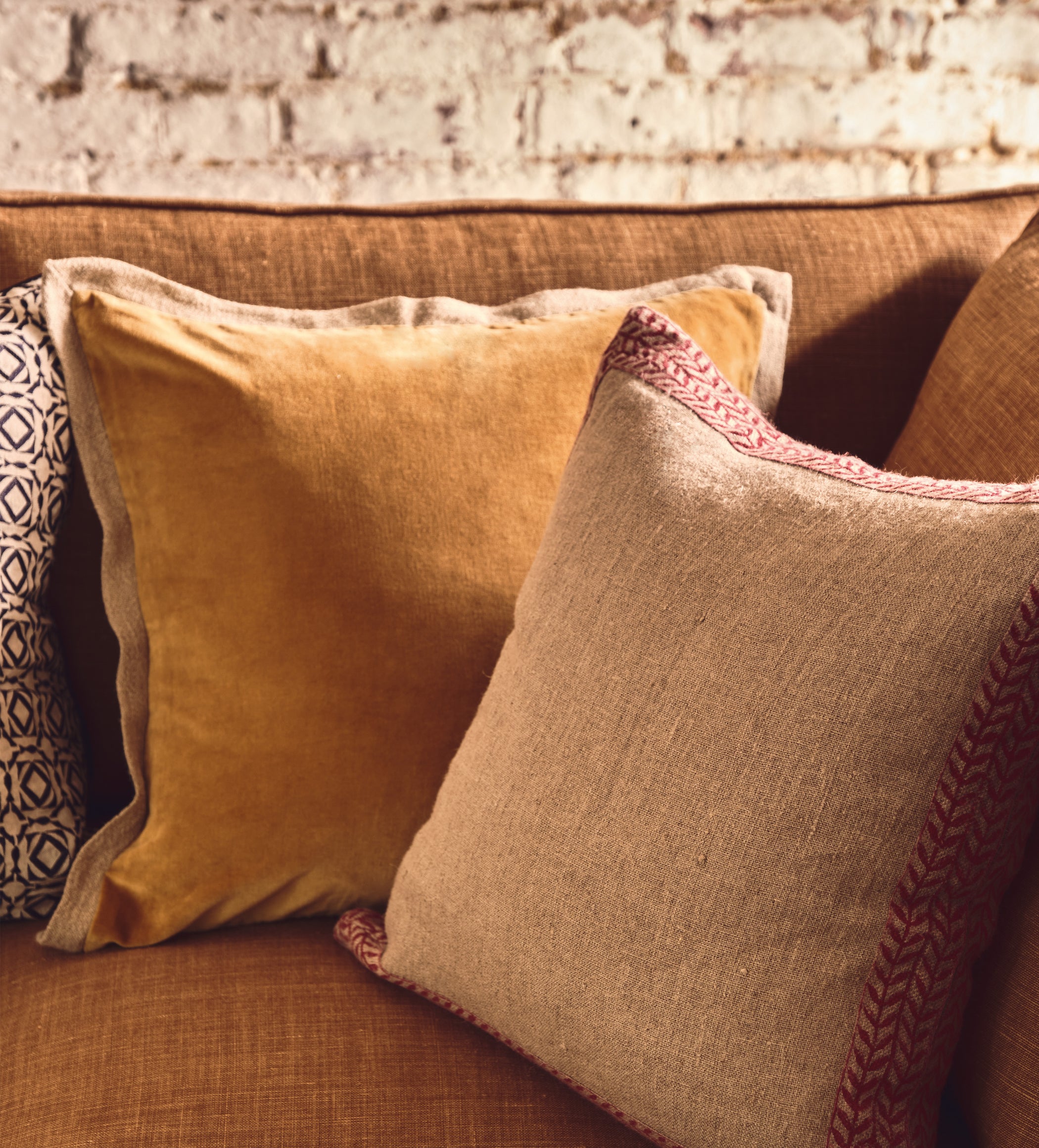 Isla Cushion Cover - Dijon