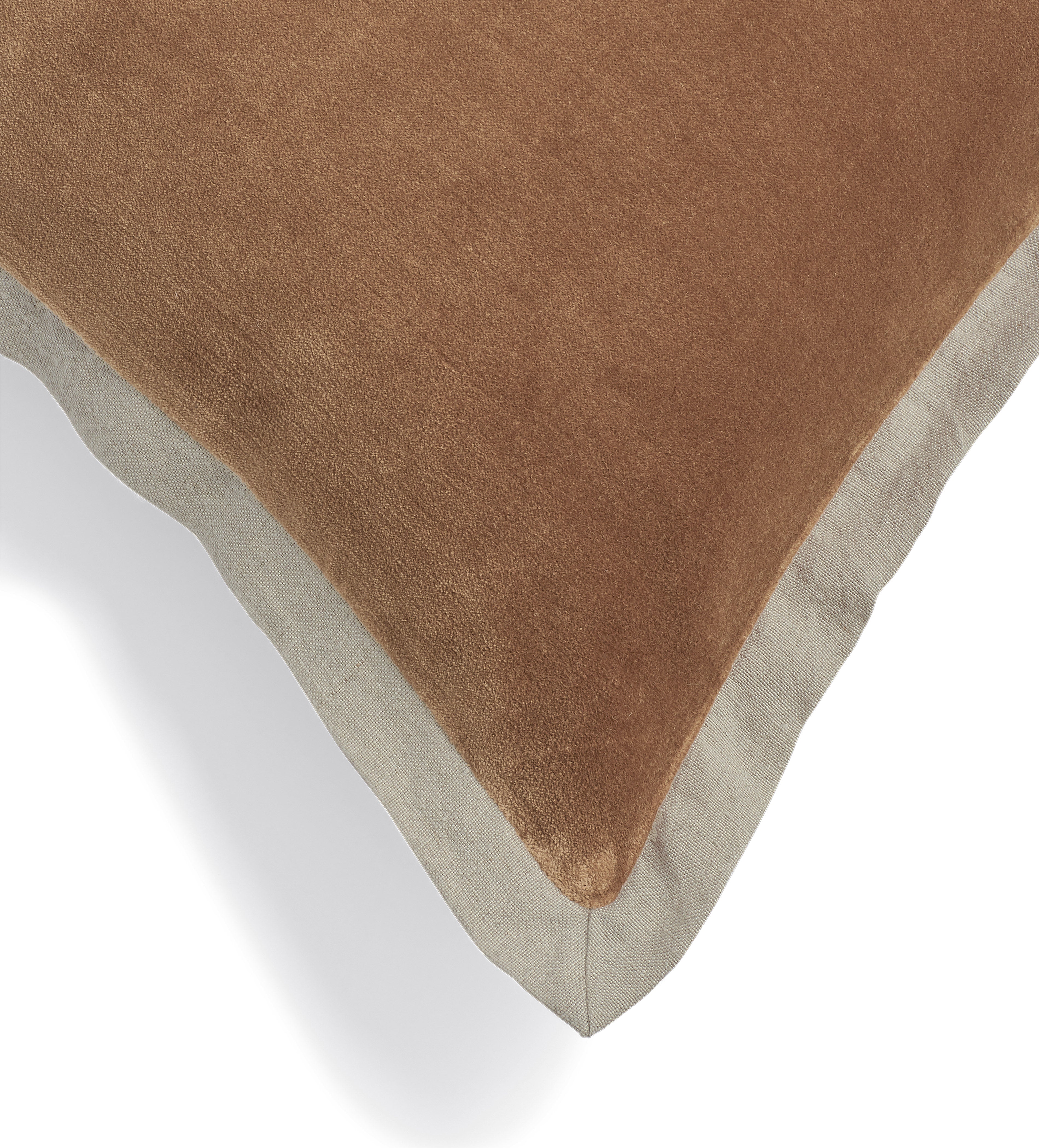 Isla Cushion Cover - Apricot Orange | OKA