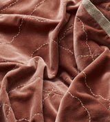 Isla Kantha Throw - Earthy Red