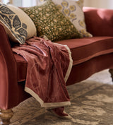 Isla Kantha Throw - Earthy Red