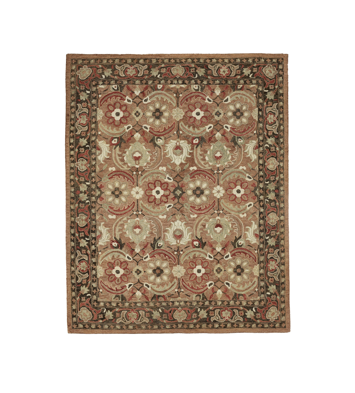 Oka Rust Rug Isolde Rug 244x305cm - Multi | OKA