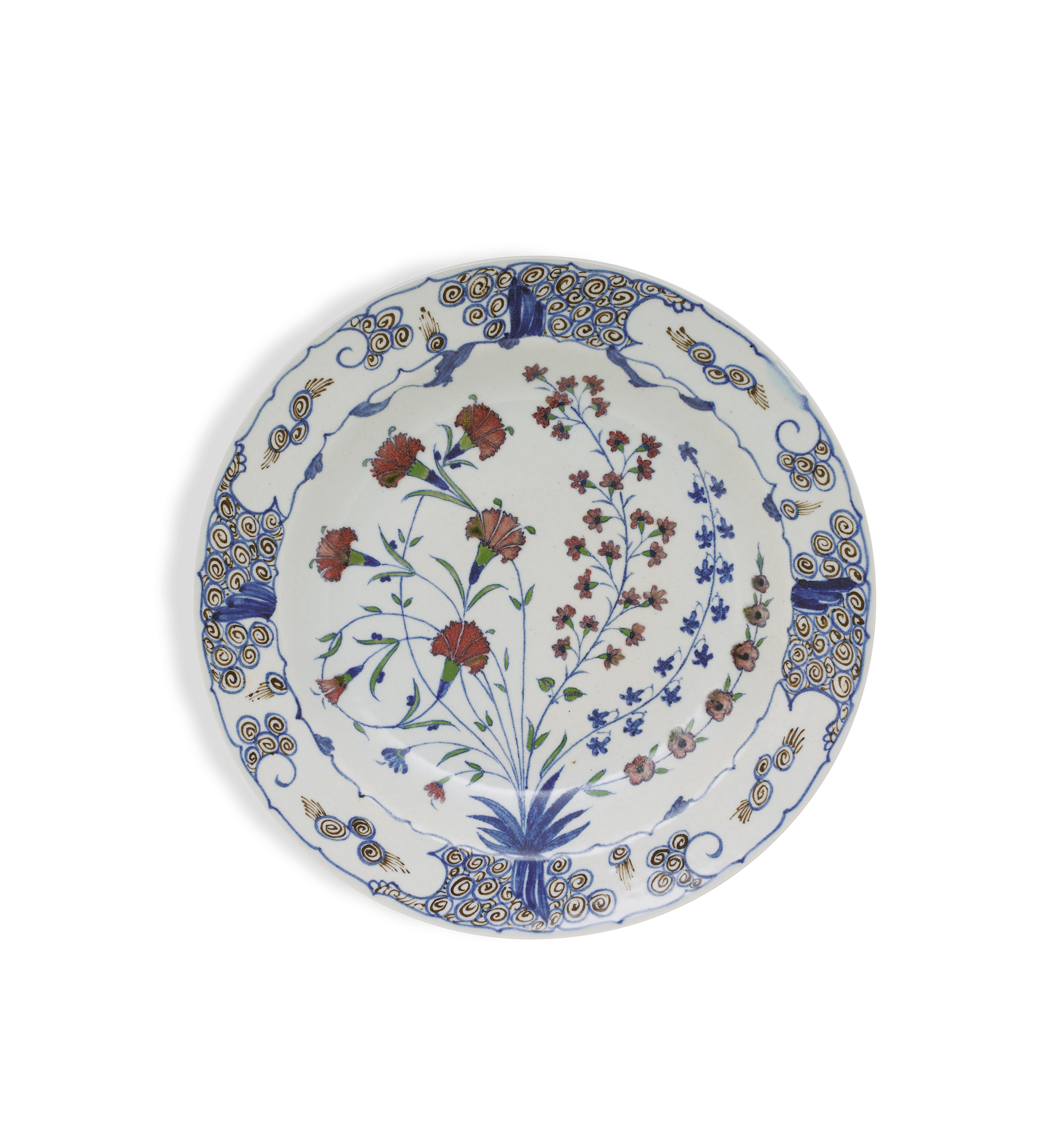 Isphahan Large Plates - Set of Four - Multi-Coloured | OKA