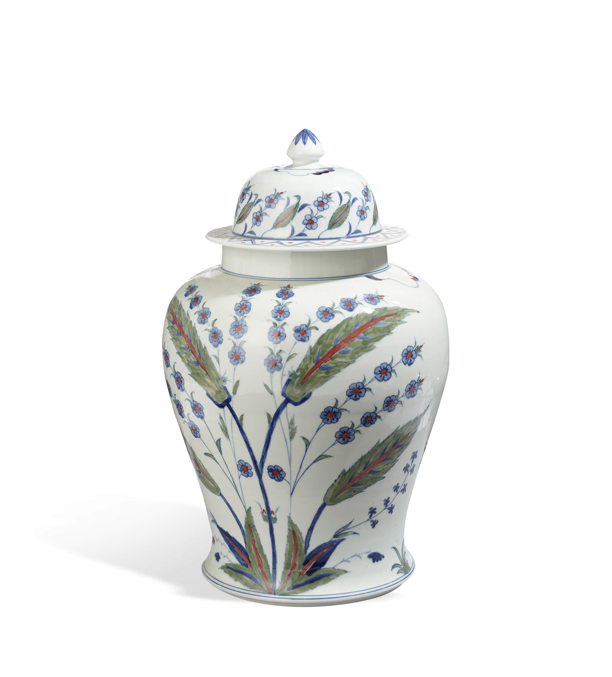 Isphahan Lidded Jar - Multi