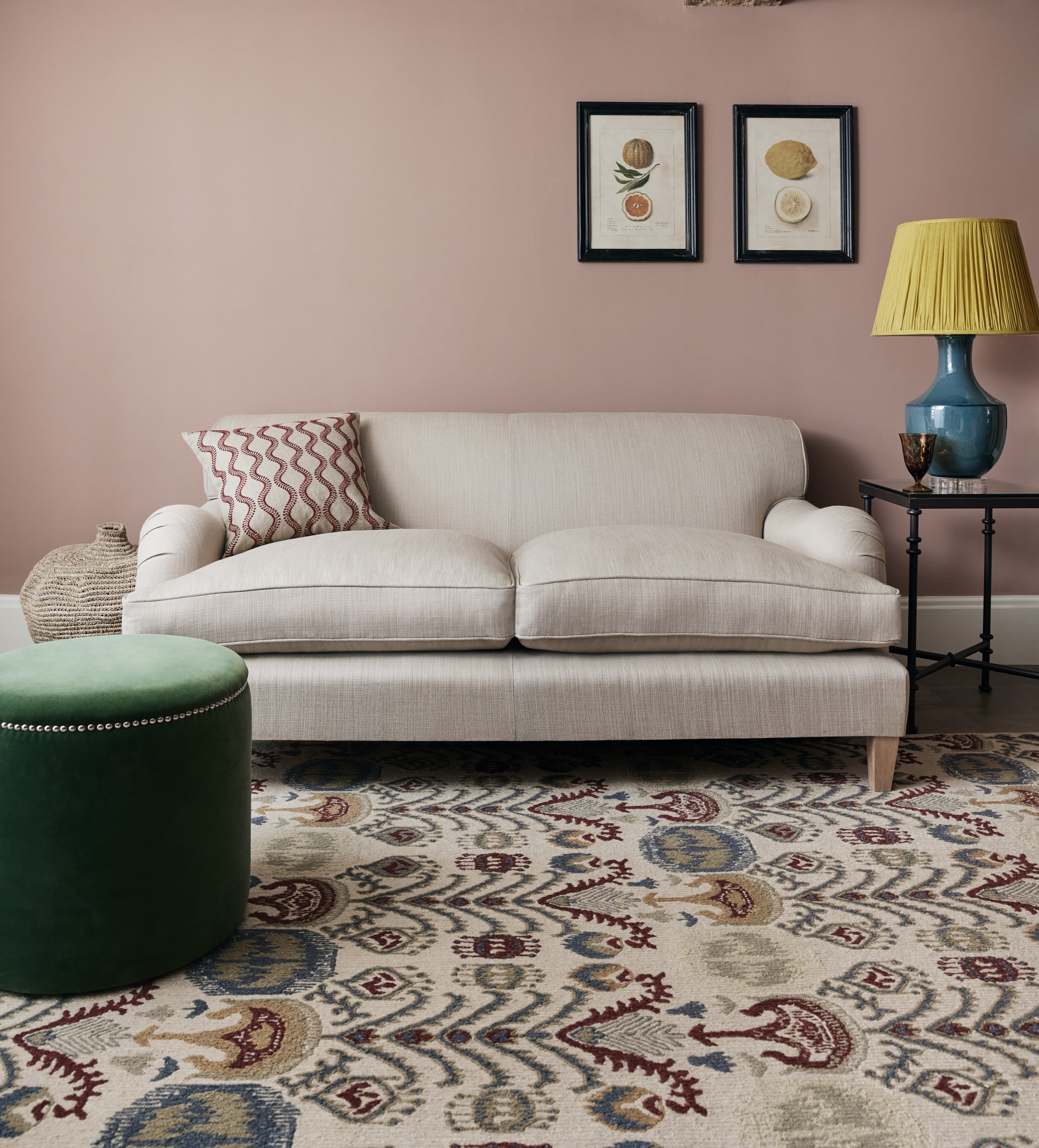 Izmir Rug 240x300cm - Multi-Coloured | OKA