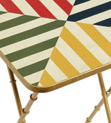 Joshuah Folding Side Table - Multi