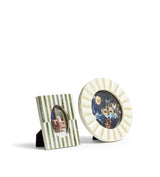 Judwa Bone Picture Frames Pair - Multi